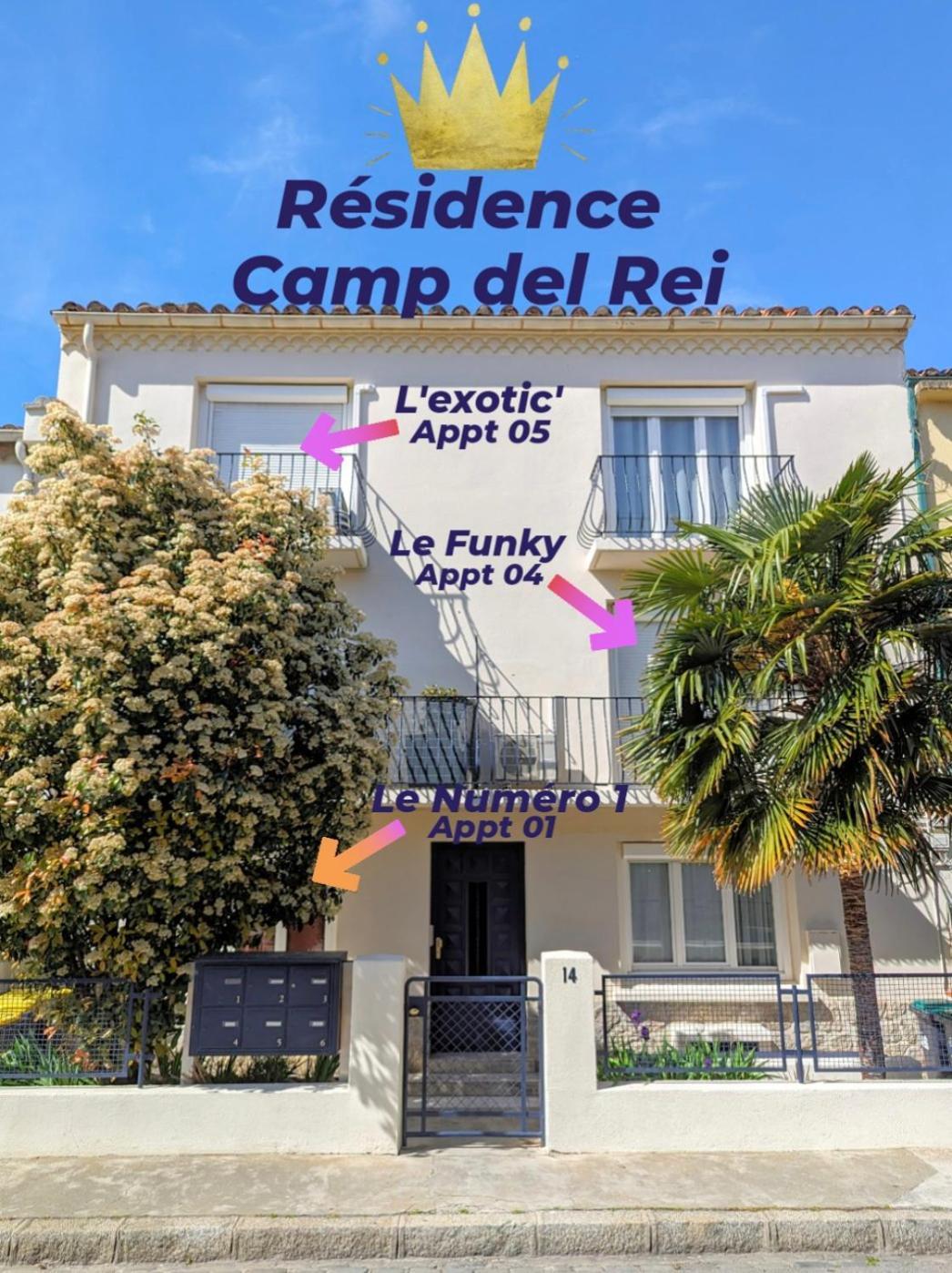 L'Exotic' 1 A 4 Voyageurs Apartment Perpignan Bagian luar foto